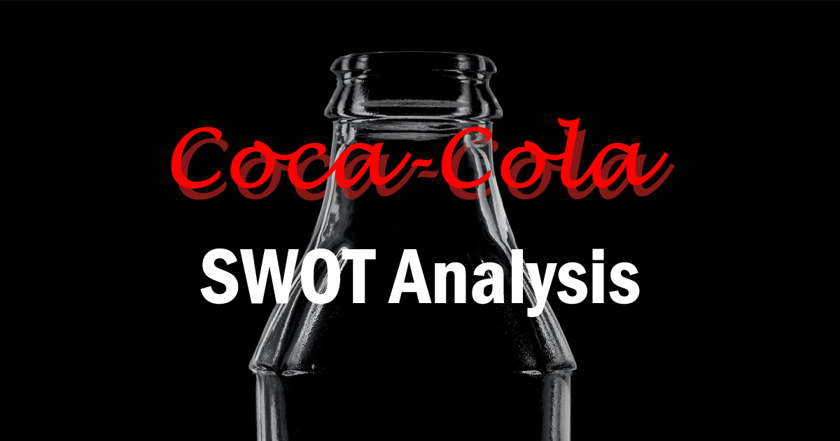 Coca Cola SWOT Analysis EdrawMind