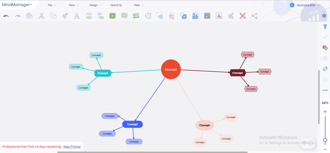 using mindmanager for collaboration