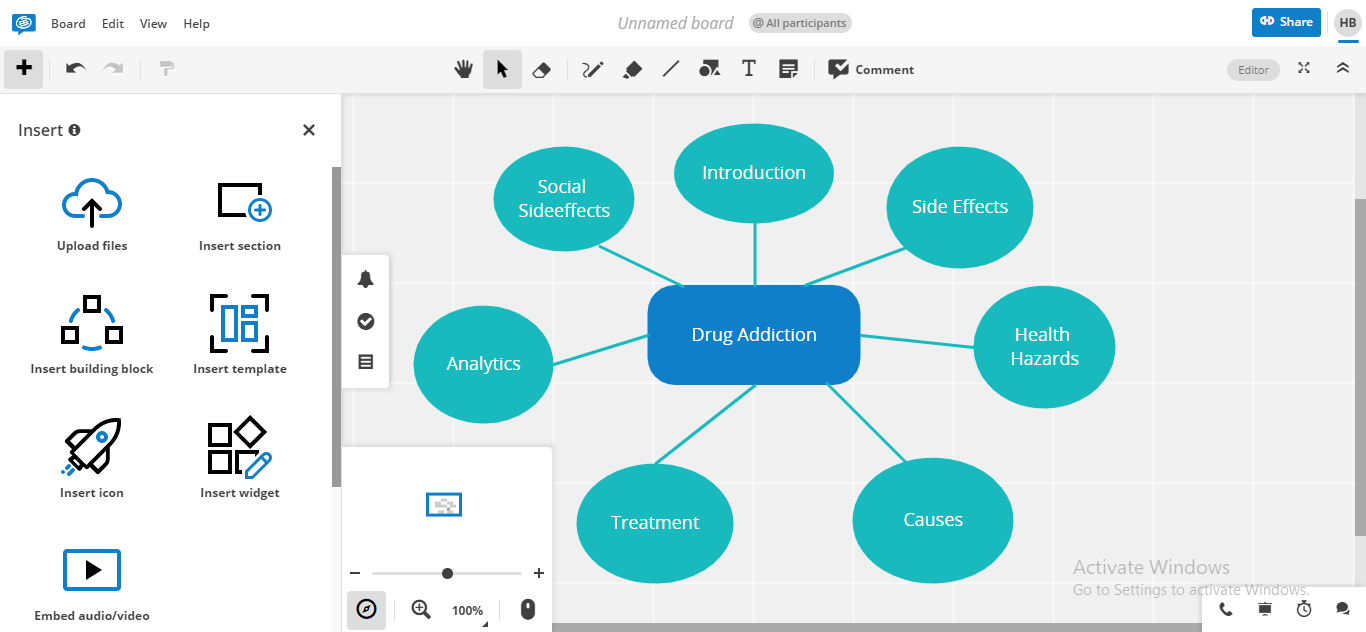 Assessing 10 Best Free Mind Map Software 2024 For Tools Corporate Us   Adding Branches In Conceptboard 