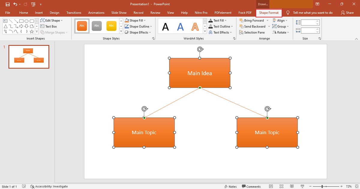 customize your shape format