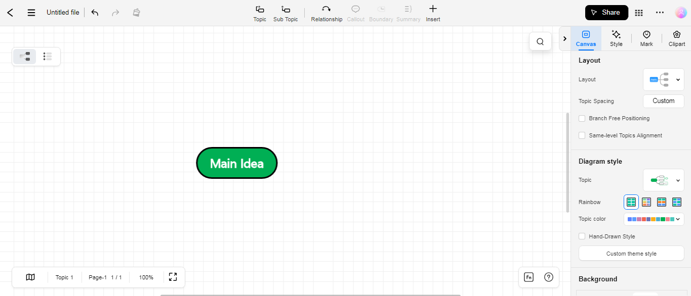 How To Make Mind Maps Using Google Mind Map Tool - EdrawMind Online