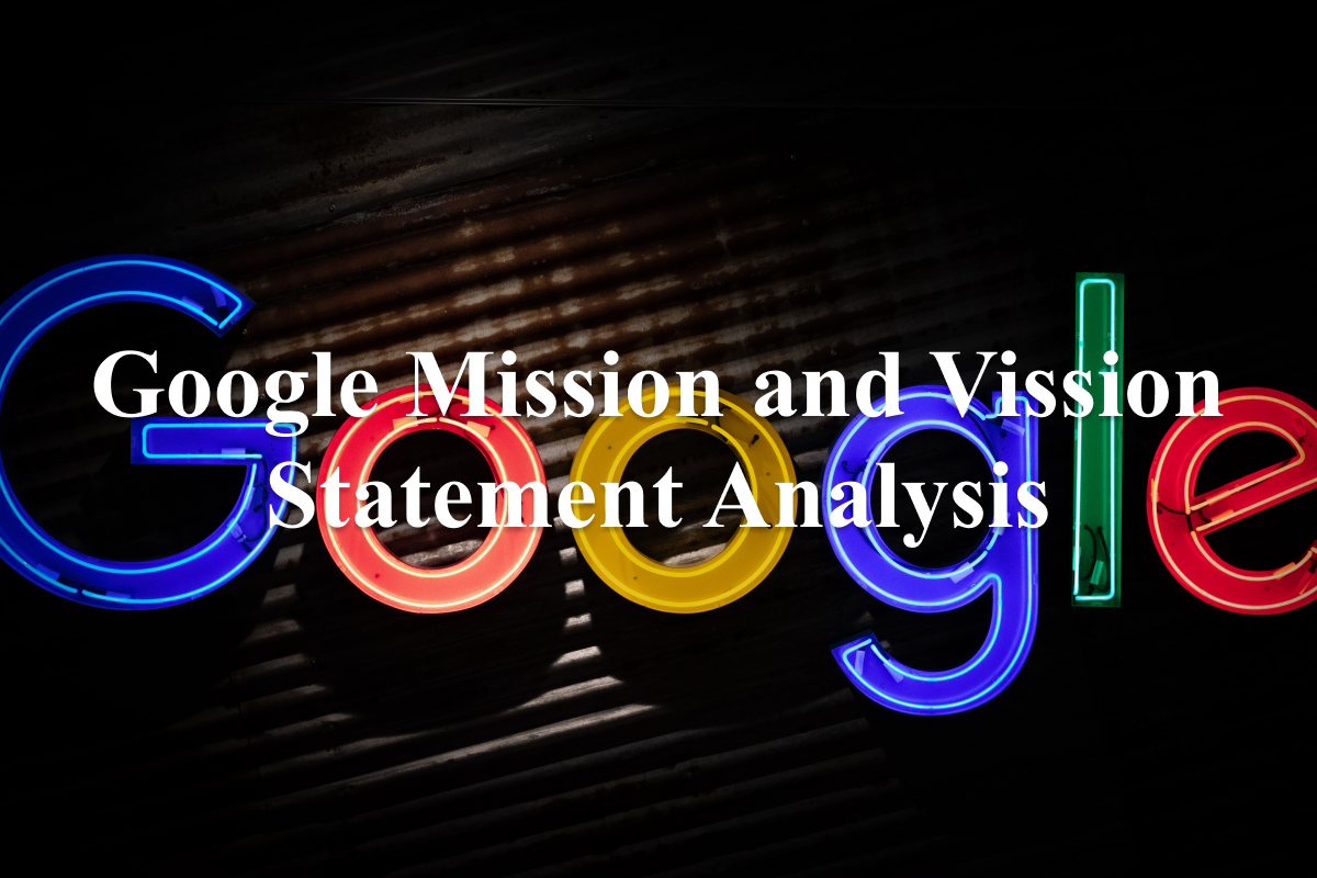 Google Mission And Vision Statement Analysis | EdrawMind