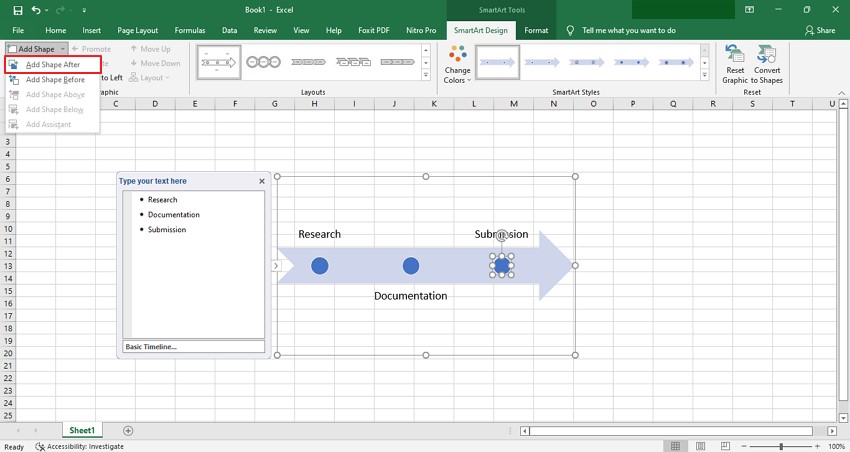 How To Create Timeline In Excel 2016