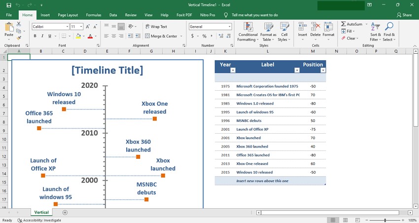 how-to-create-timeline-in-excel-edrawmind