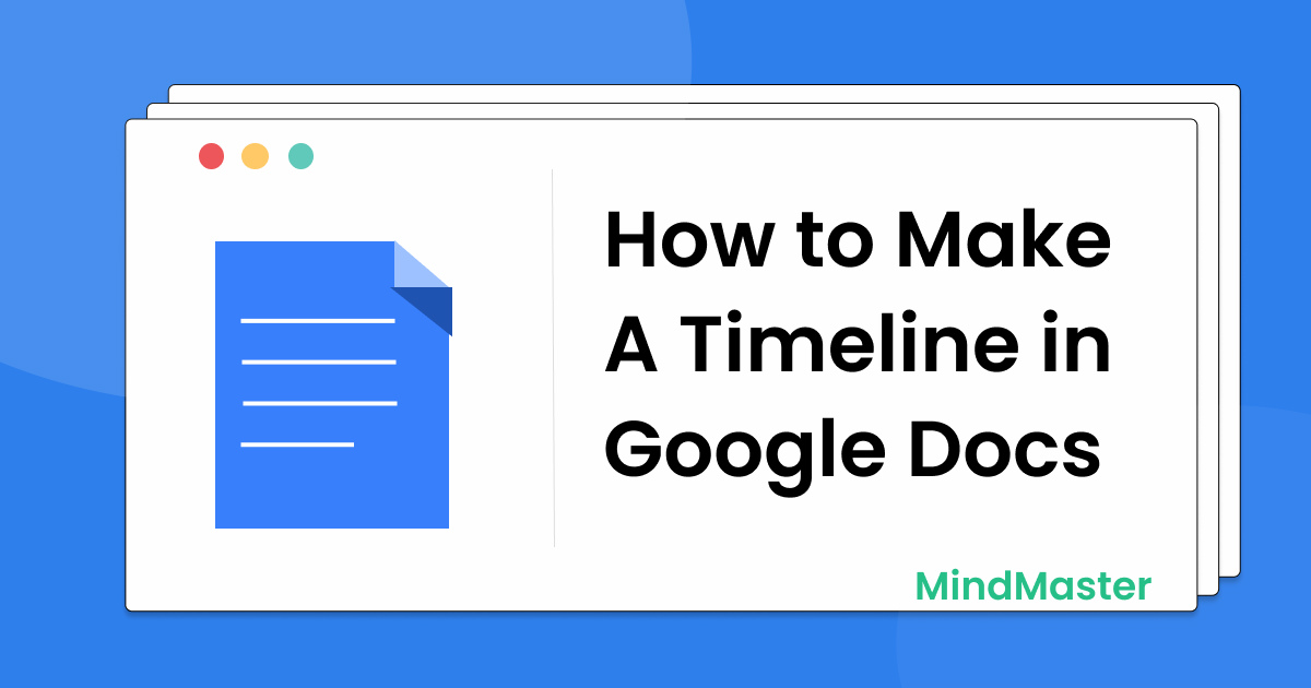 How To Create A Timeline In Google Docs