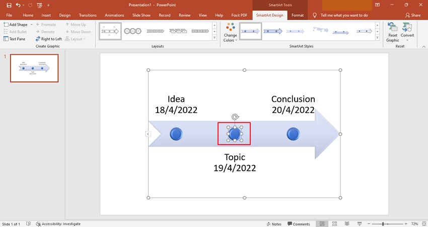 use a template design