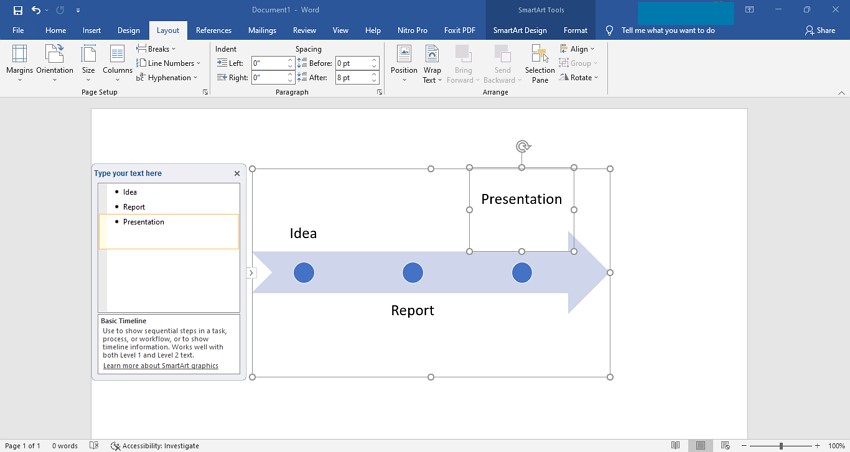 How To Create A Timeline In Word Edrawmind 3468