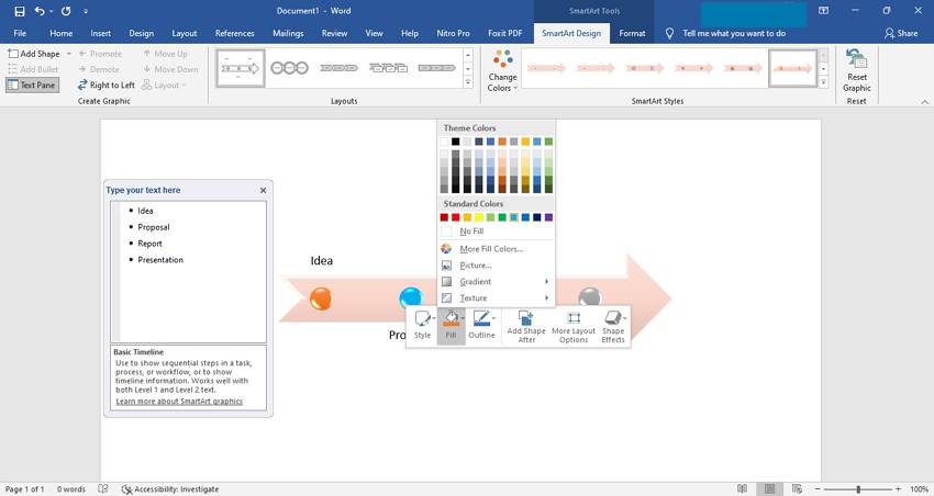 change milestone color