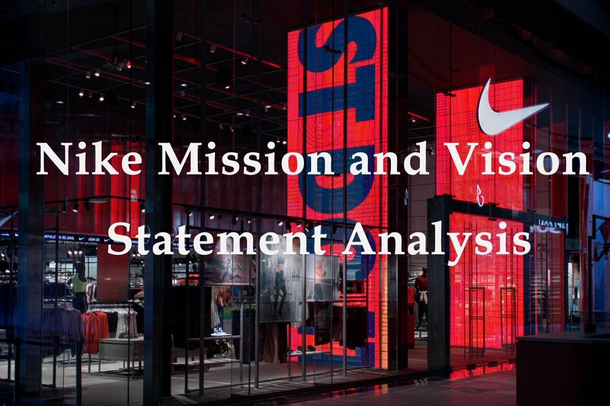 Analyse de l'énoncé de mission et de vision Nike