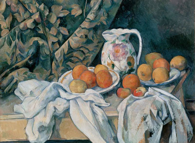 still-life-with-curtain-and-flowered-pitcher