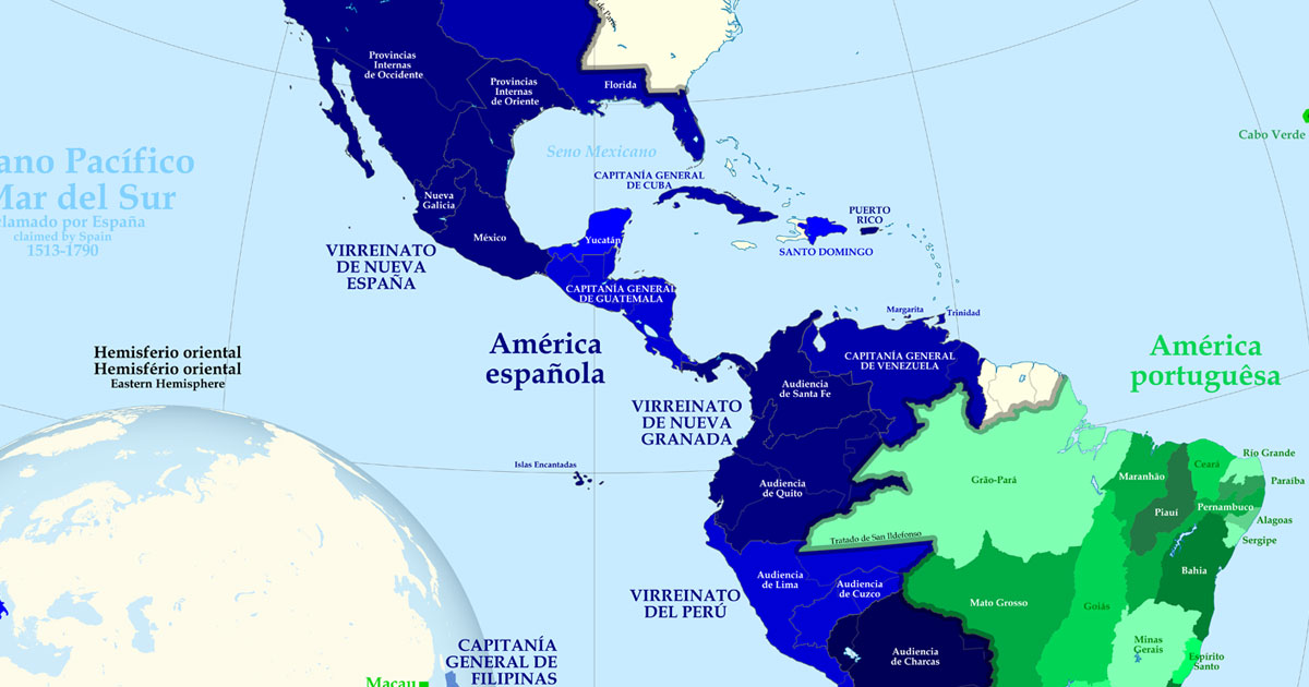 When did the Latin American countries gain independence from Spain and  Portugal? - AS USA