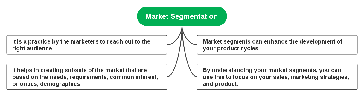 Understanding Market Segmentation with Mind Maps