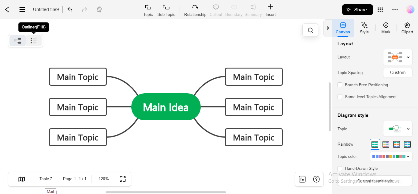 Edrawmind Online A Professional Brainstorming And Mind Mapping Tool 