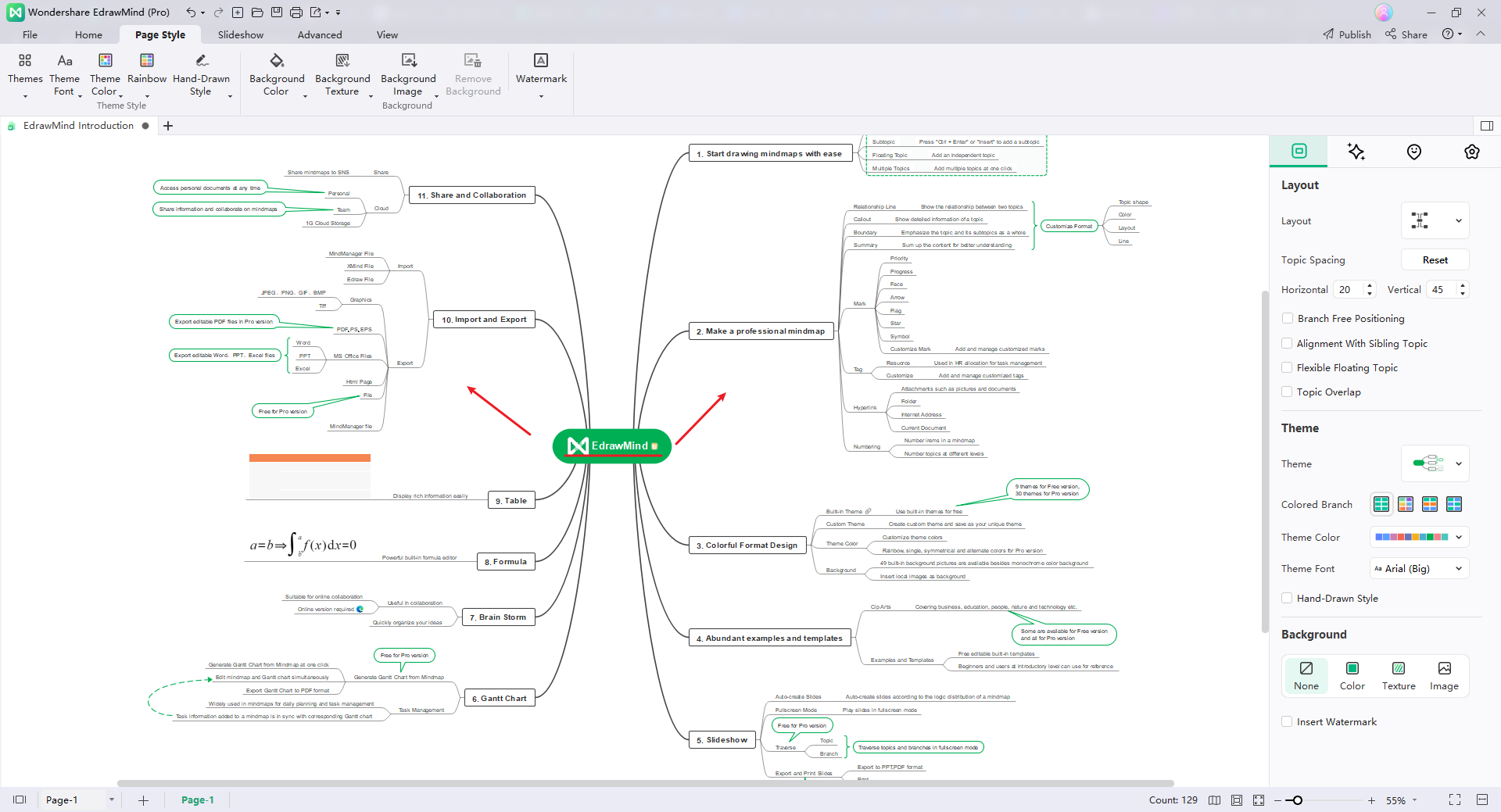 How To Open And Edit A Mind Map In Office 365 EdrawMind   Step2 