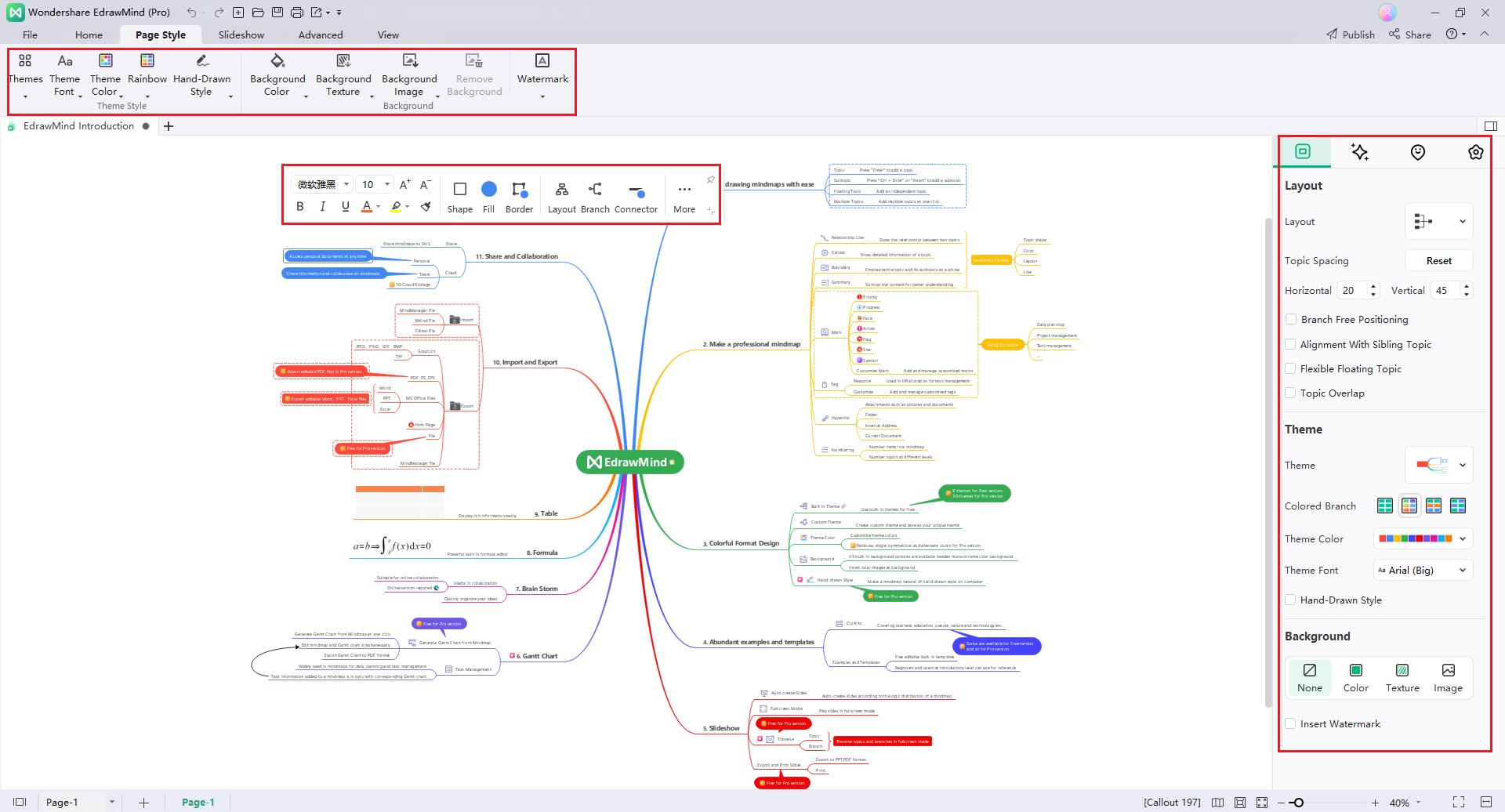 create a new section