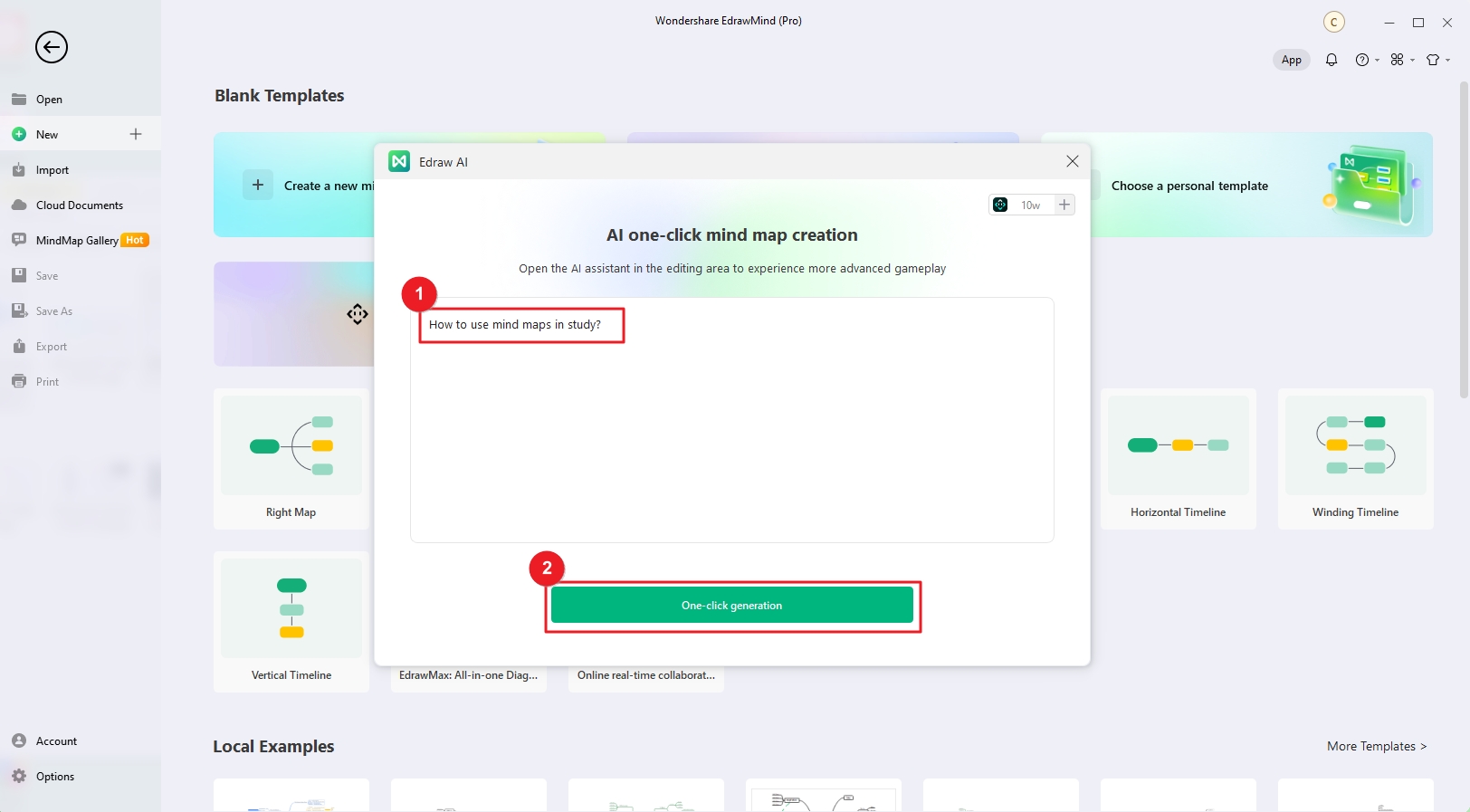 añadir tema principal y subtemas 