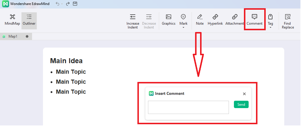 edrawmind comment