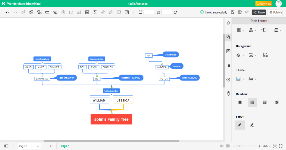 how to make a family tree