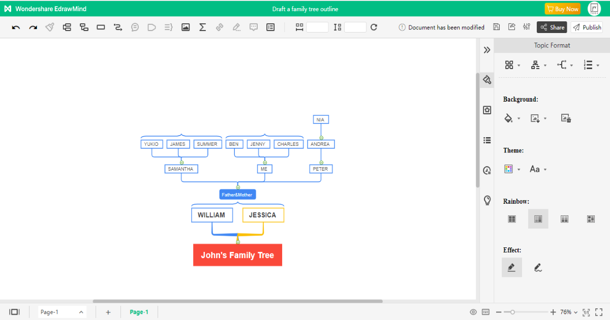 how to make a family tree