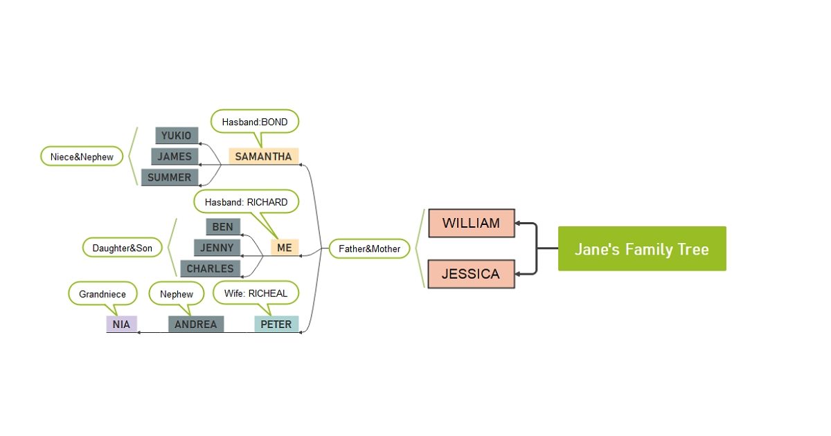 6 Generation Family Tree Editable Genealogy Template Genealogy Chart Family  Tree Chart Genealogy Template Genealogy Organizer Pedigree Chart 