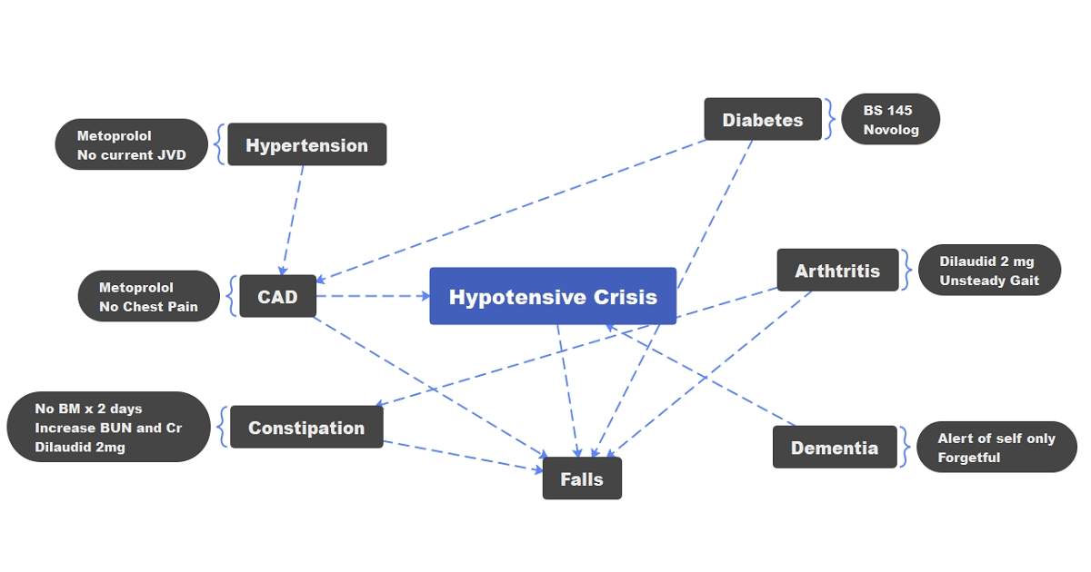 nursing concept map example 01