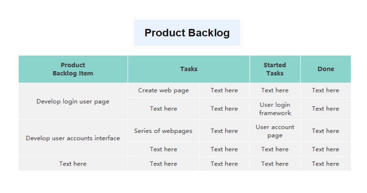 Product Backlog Plantilla Excel - Image to u