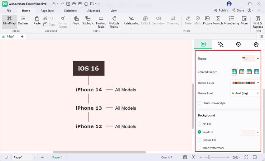 customize timeline template